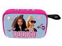 Lexibook Altavoz Portátil Bluetooth Barbie con Acabado de Tela 12x4x8 cm, Incluye Pilas, para Niños a Partir de 6 Años, Varios Idiomas