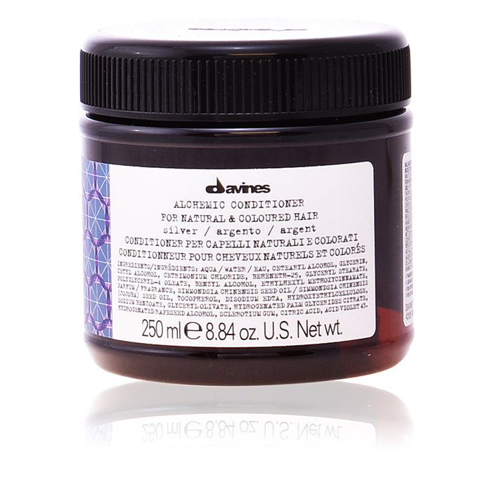 Davines Alchemic Silver Acondicionador de color reacondicionado, 250 ml Davines Alchemic Silver Acondicionador de color reacondicionado, 250 ml