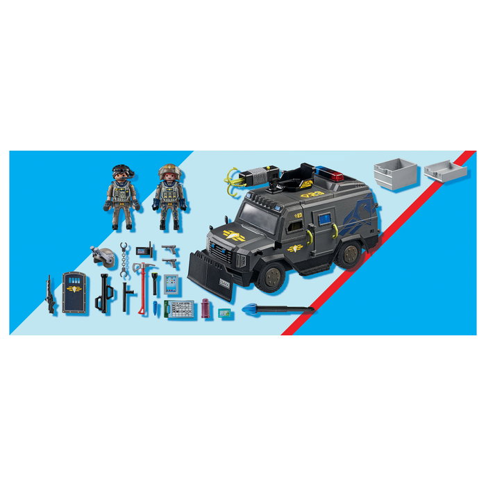 PLAYMOBIL 71144 Vehículo de Intervención de Fuerzas Especiales SEK PLAYMOBIL 71144 Vehículo de Intervención de Fuerzas Especiales SEK
