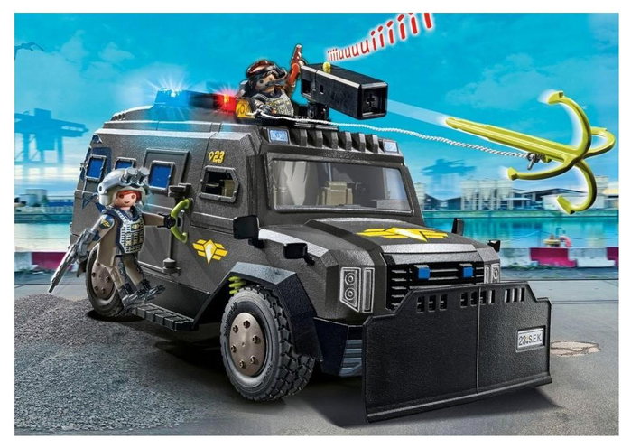 PLAYMOBIL 71144 Vehículo de Intervención de Fuerzas Especiales SEK PLAYMOBIL 71144 Vehículo de Intervención de Fuerzas Especiales SEK