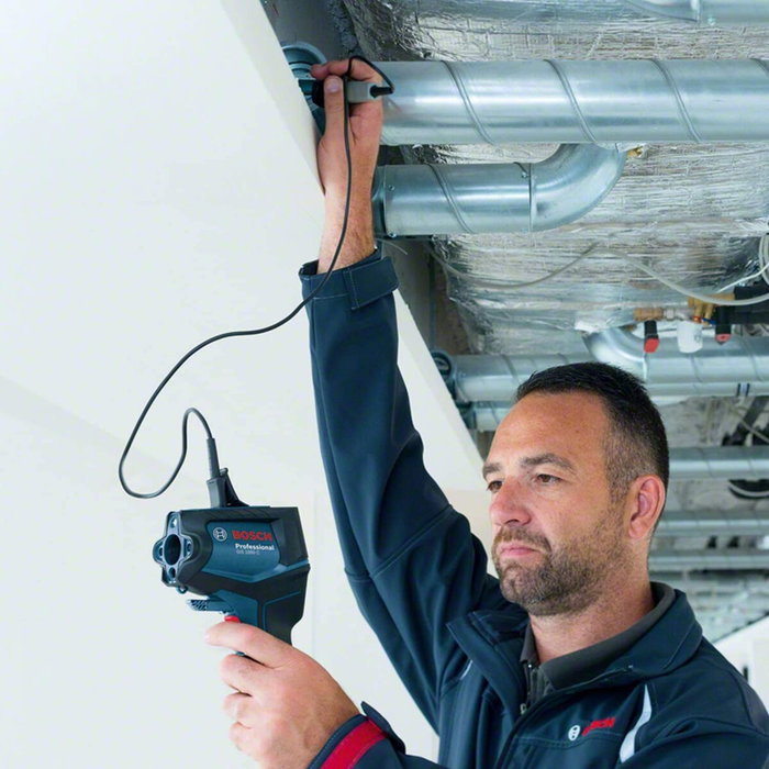 Bosch Professional GIS 1000 C Detector de calor con batería de 12 V 2,0 Ah y L-Boxx Bosch Professional GIS 1000 C Detector de calor con batería de 12 V 2,0 Ah y L-Boxx