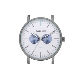 Reloj Unisex Watx & Colors WXCA2733 Gris Plateado (Ø 44 mm)
