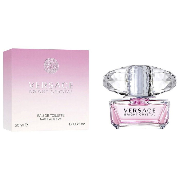 Versace Bright Crystal Agua de Tocador para mujeres 50 ml
