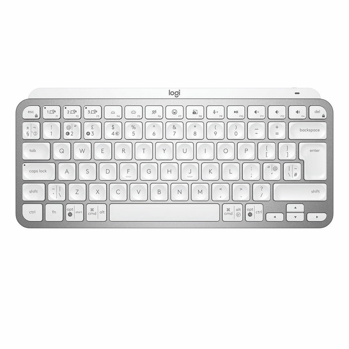 Logitech MX Keys Mini Gris Pálido AZERTY Bluetooth Logitech MX Keys Mini Gris Pálido AZERTY Bluetooth