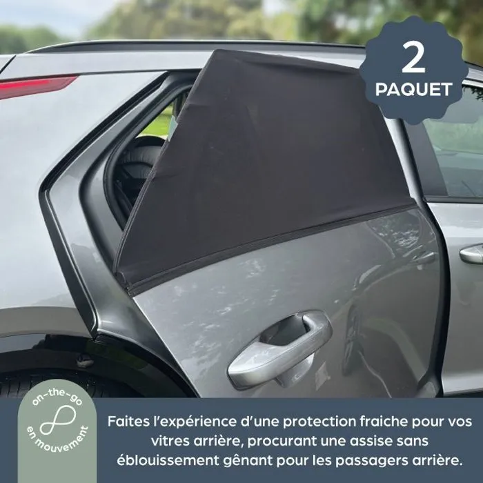 Dreambaby DRE9312742412852 Parasol Ventana 2 Piezas Malla para Bebé - Protección Sol y Calor