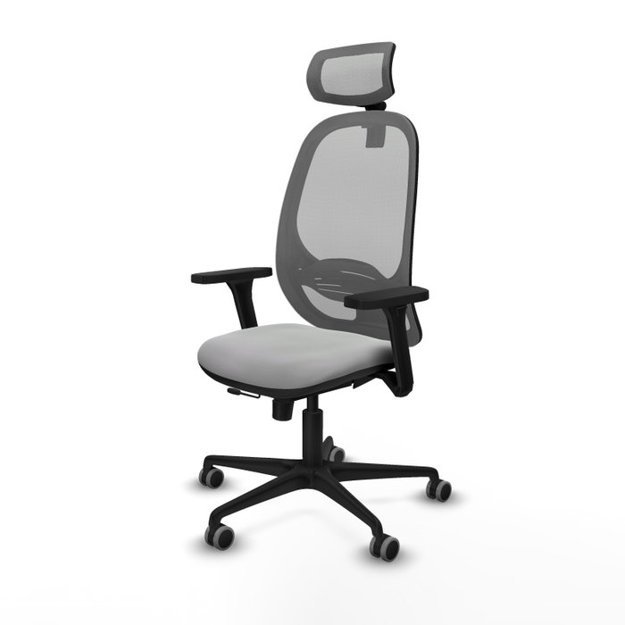PIQUERAS Y CRESPO Silla de oficina Cilanco Gris con mecanismo Sincro/Traslack PIQUERAS Y CRESPO Silla de oficina Cilanco Gris con mecanismo Sincro/Traslack