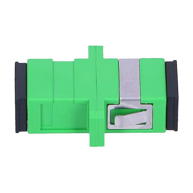 Extralink Adaptador SC/APC Single Mode Simplex Verde