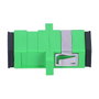 Extralink Adaptador SC/APC Single Mode Simplex Verde