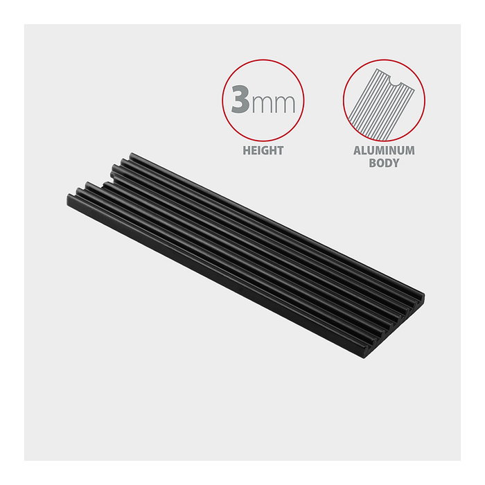 Axagon CLR-M2L3 Disipador de aluminio para M.2 SSD 2280 Axagon CLR-M2L3 Disipador de aluminio para M.2 SSD 2280