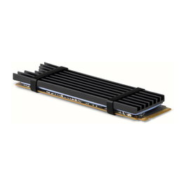 Axagon CLR-M2L3 Disipador de Calor Pasivo para M.2 SSD 2280, Negro