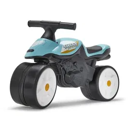 Falk Bicicleta sin Pedales Street Champion Ruedas Silenciosas Azul para Niños 1-3 Años