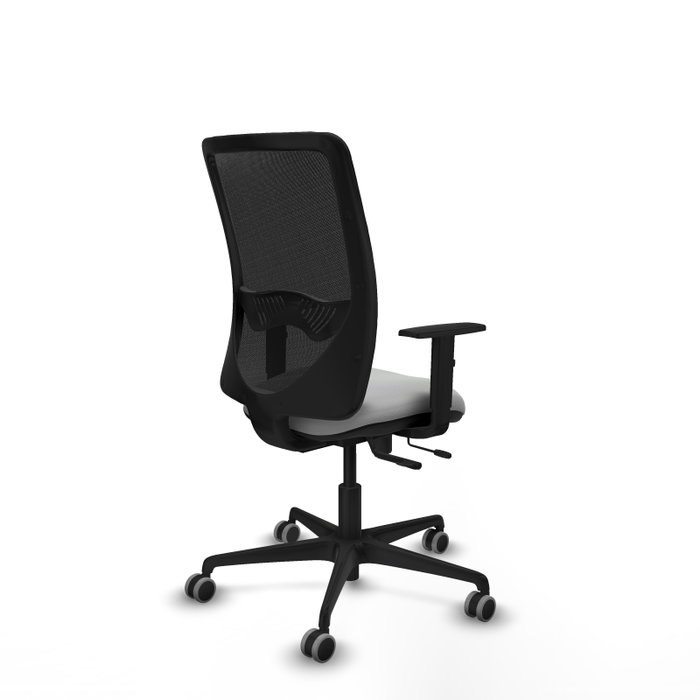 PIQUERAS Y CRESPO Silla de oficina Zulema Sincro/Traslack Gris claro y Negro PIQUERAS Y CRESPO Silla de oficina Zulema Sincro/Traslack Gris claro y Negro