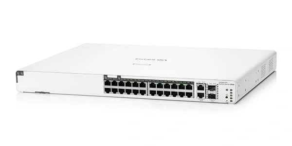 HP Enterprise Aruba Instant On 1960 24G 2SFP+ 2XGT PoE+ (370W) M RM Switch HP Enterprise Aruba Instant On 1960 24G 2SFP+ 2XGT PoE+ (370W) M RM Switch