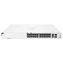 HP Enterprise 1960 24G 2SFP+ 2XGT PoE+ (370W) M RM Switch Gestionado L2+ Gigabit Ethernet Montaje en Rack 24 Puertos