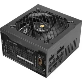 Mars Gaming Fuente de Alimentación MPB850SIM 850W 80 Plus Bronze Modular Ventilador 14cm ATX Silencioso Alta Eficiencia