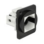 DeLOCK Soporte Keystone de 1 puerto para tipo D 86275