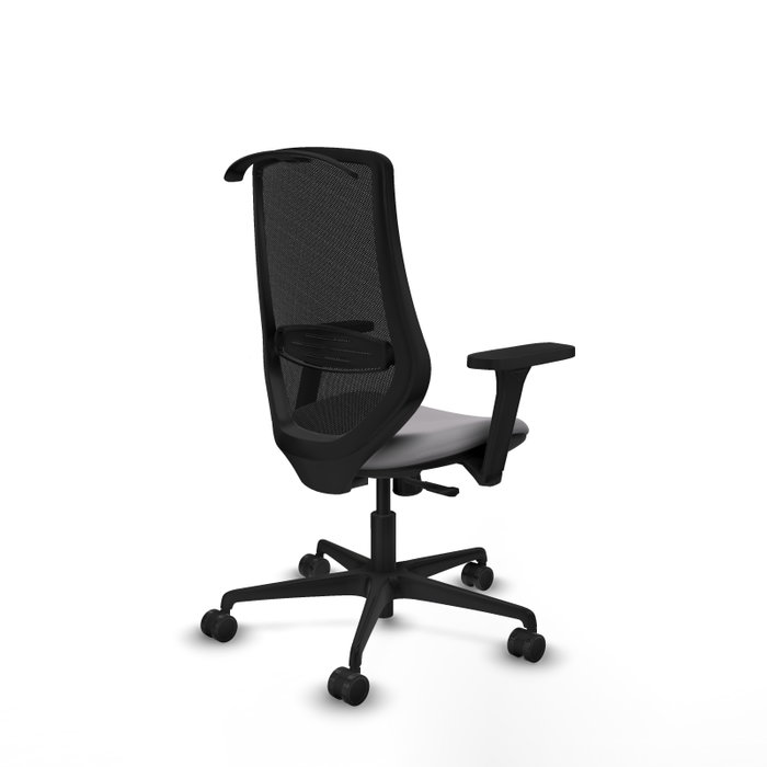 PIQUERAS Y CRESPO Silla de oficina Mardos con mecanismo Sincro, Gris y Negro PIQUERAS Y CRESPO Silla de oficina Mardos con mecanismo Sincro, Gris y Negro