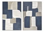 DKD Home Decor Cuadro Lienzo Abstracto Pack de 2
