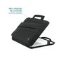 Mobilis TheOne Maletín Portátil para Laptop 14" (35.6 cm) - Negro de Poliéster, Estructura Rígida (Clamshell), Tirante Ajustable