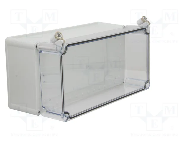 FIBOX SOLID Carcasa Universal con Bisagras Gris