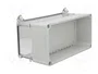 FIBOX SOLID Carcasa Universal con Bisagras Gris