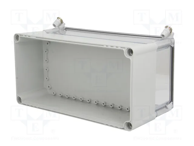 FIBOX SOLID Carcasa Universal con Bisagras Gris