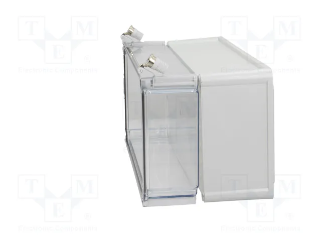FIBOX SOLID Carcasa Universal con Bisagras Gris
