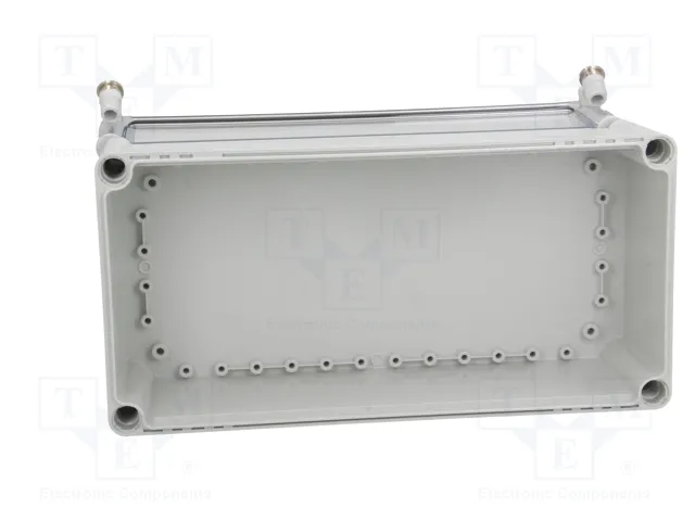 FIBOX SOLID Carcasa Universal con Bisagras Gris
