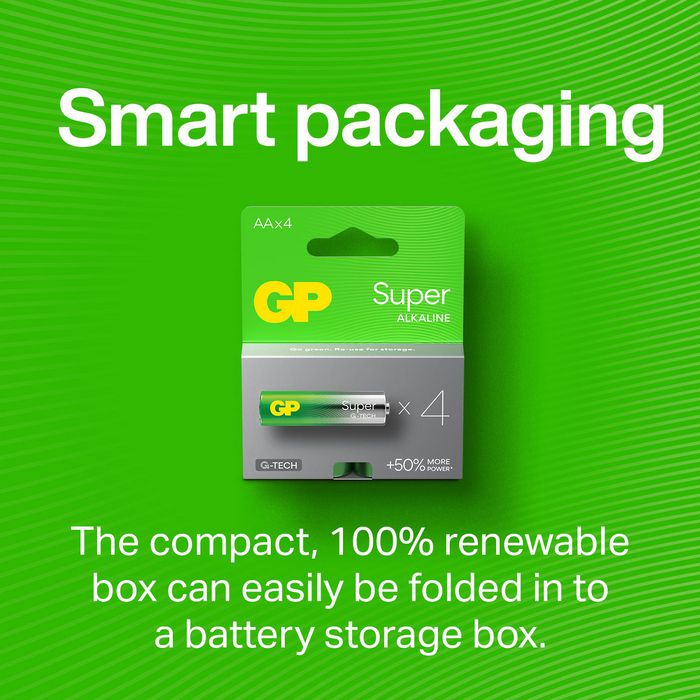 GP Batería Super Alkaline D LR20 13A, Pack de 2