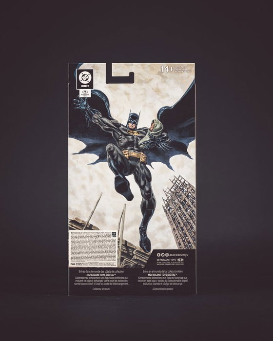 DC Direct McFarlane Toys Digital Figura Batman (No Man's Land) (Platinum Edition) 18 cm