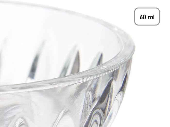 Vivalto Salsero de Vidrio Transparente Redondo 60 ml con Dimensiones 8x8x3 cm (Set de 72) Vivalto Salsero de Vidrio Transparente Redondo 60 ml con Dimensiones 8x8x3 cm (Set de 72)