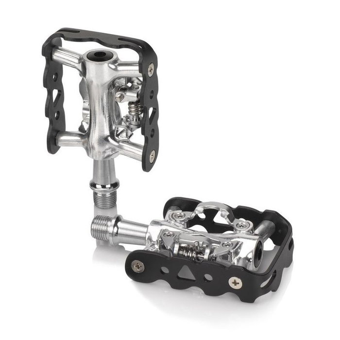 XLC Pedal Automático PD-S20 con Eje CroMo y Rodamientos de Cartucho - 322g XLC Pedal Automático PD-S20 con Eje CroMo y Rodamientos de Cartucho - 322g