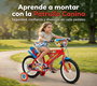 Bicicleta infantil Toimsa Paw Patrol 14" para niños de 4 a 6 años