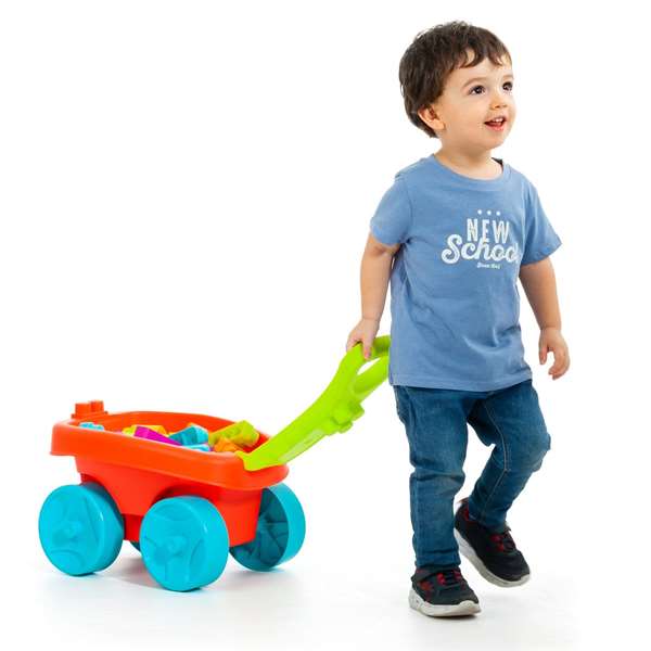 Molto Vagon Bloques con 20 Piezas para Niños a partir de 1 año