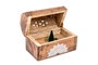 DKD Home Decor Set de 10 (12 Unidades) Caja Indio Multicolor Marron Madera 5 x 6 x 9 cm