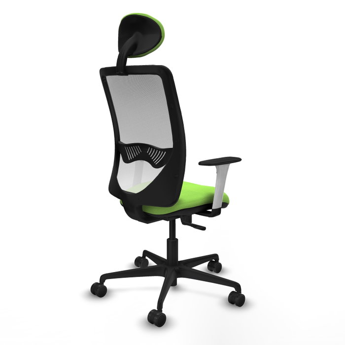 PIQUERAS Y CRESPO Silla de oficina Zulema Pistacho y Blanco PIQUERAS Y CRESPO Silla de oficina Zulema Pistacho y Blanco