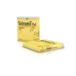 Fatro Vetramil Apósitos Húmedos para Heridas Miel de Manuka Glicerina 10 cmx10 cm 5Pads Perros Gatos Caballos