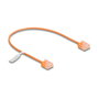 DeLOCK Cable de red RJ45 Cat.6 UTP Ultra Slim 0,3 m Naranja