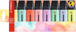 Stabilo Boss Original Marcadores Fluorescentes Surtidos Pastel de 8 Unidades