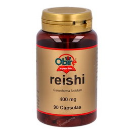 OBIRE Reishi 400Mg. 90Cap. Suplemento de Reishi para el Bienestar General