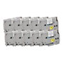 G&G 10 paquetes de cintas de etiquetas compatibles con Brother TZe-221, 9 mm x 8 m