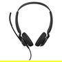Jabra Engage 50 II. Auricular con Diadema Alambrico USB-A para Oficina. Supraaural, Negro. Certificado para Cisco, Unify, Microsoft Teams, Zoom