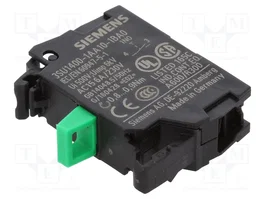 SIEMENS Bloques de contactos 3SU1 SIRIUS ACT 22mm para placa frontal