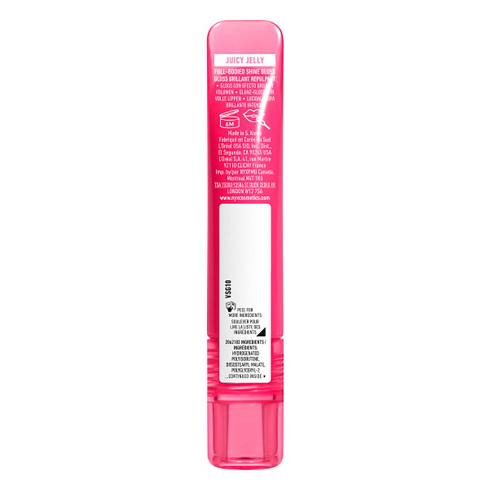 NYX Professional Make Up Jelly Job Brillo de Labios #Juicy Jelly 1 u NYX Professional Make Up Jelly Job Brillo de Labios #Juicy Jelly 1 u