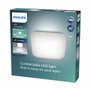 Philips Plafón LED Mauve cuadrado 12W 4000K 1300lm 26x26x6,5cm