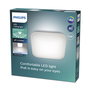 Philips Plafón Led Cuadrado Mauve 12W 4000K 1300 Lm 26x26x6.5 cm