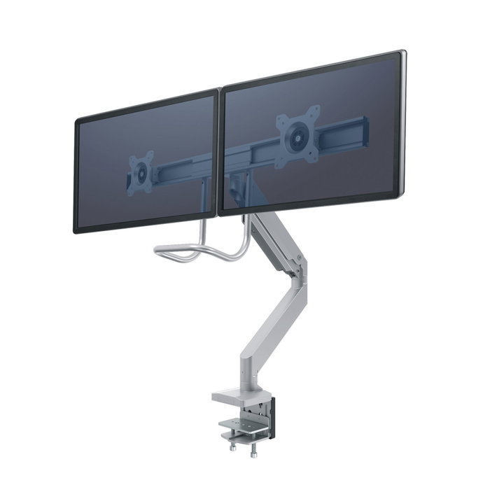 Fellowes Eppa Crossbar Monitor Arm Silver