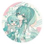 Good Smile Company Pin Hatsune Miku Miku Hug Series Flower Ver.