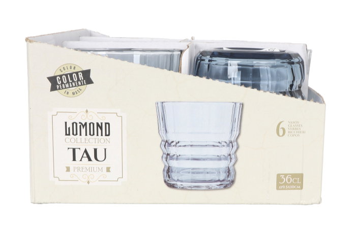 La Mediterranea Vaso Lomond Tau Azul 36cl