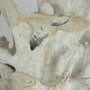 Mesa Comedor Blanco Rozado 140 X 140 X 75 cm